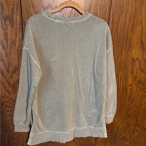 Old Navy Oversized Gray Long Sleeve Hoodie